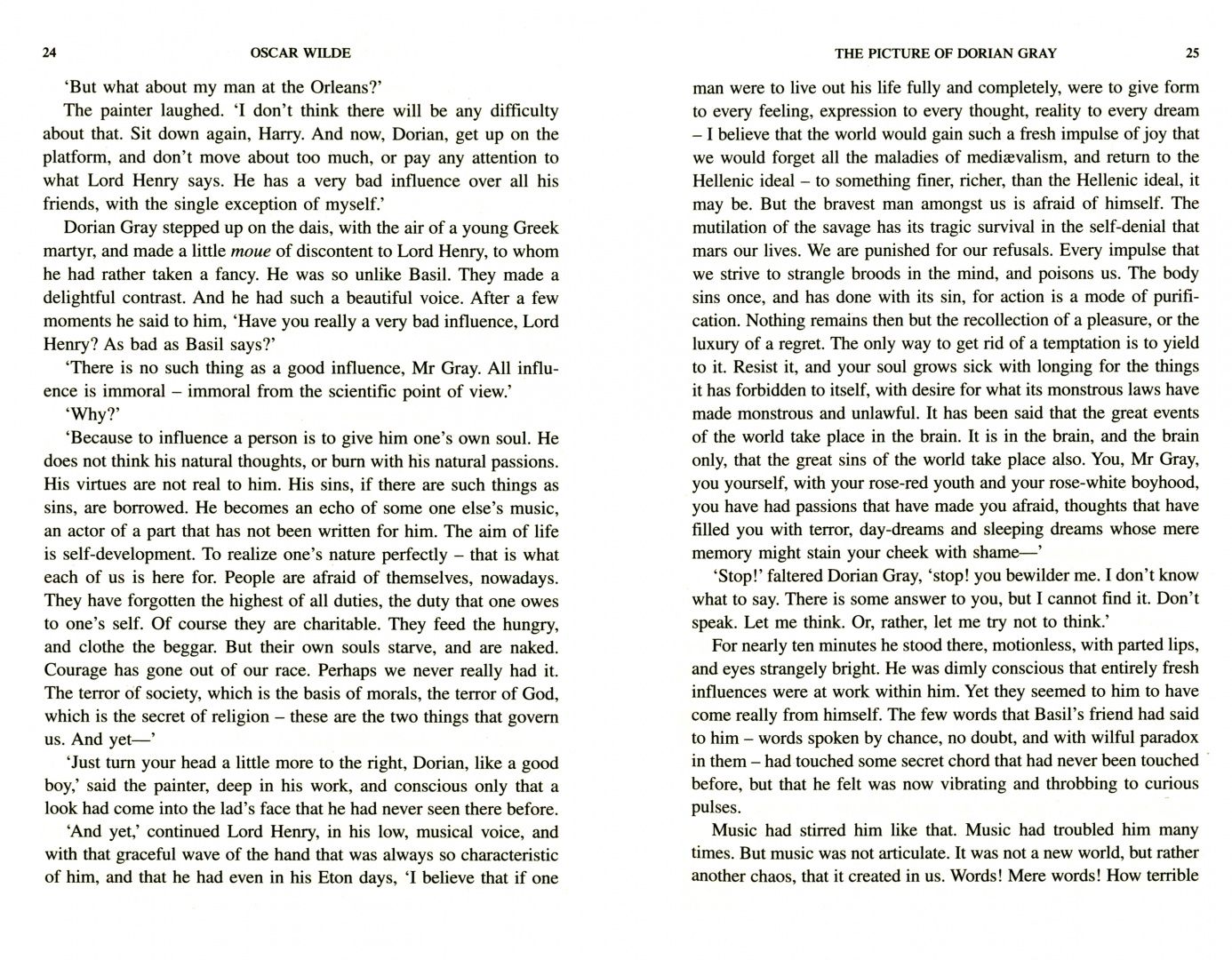 Oscar Wilde: The Picture of Dorian Gray