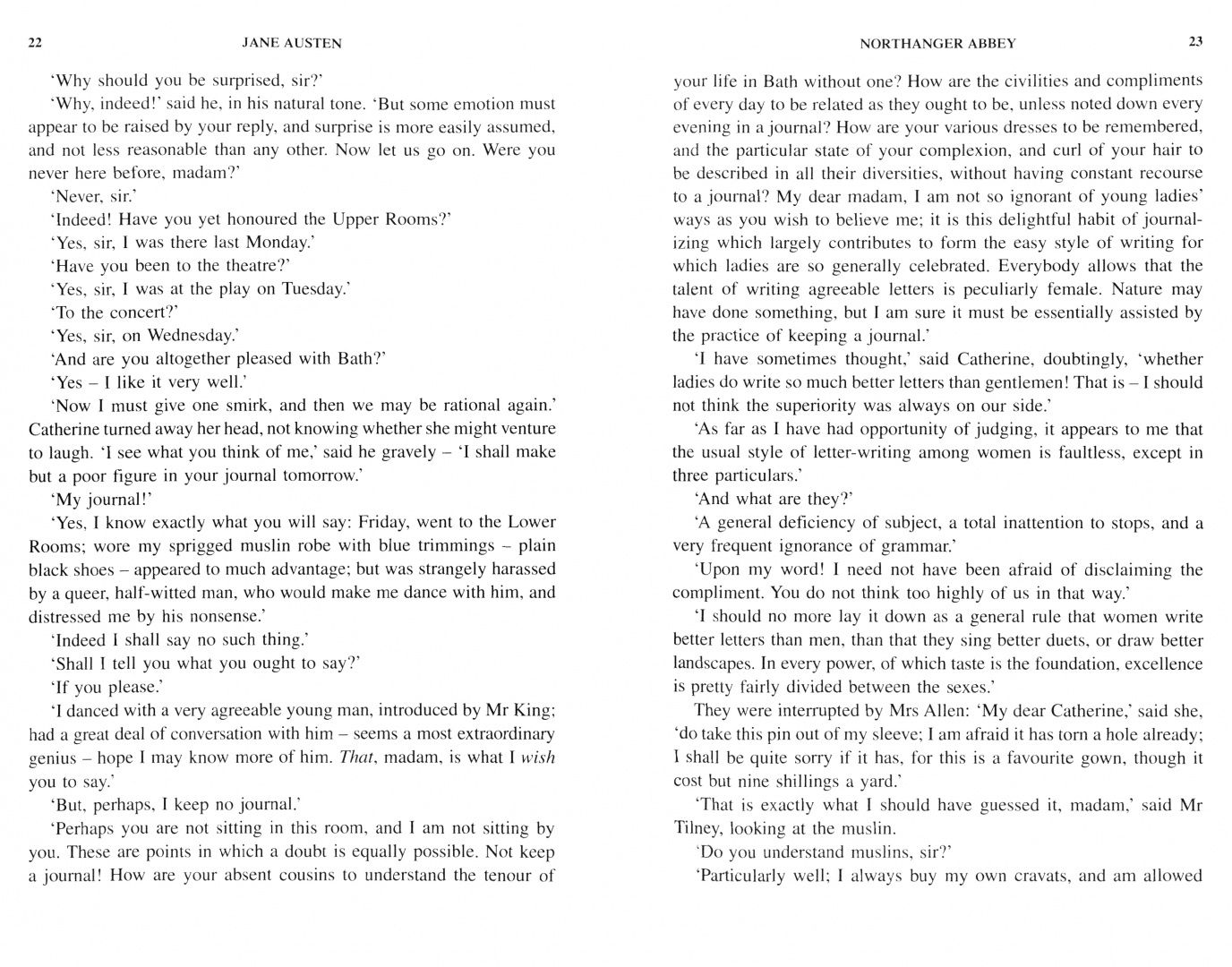 Jane Austen: Northanger Abbey