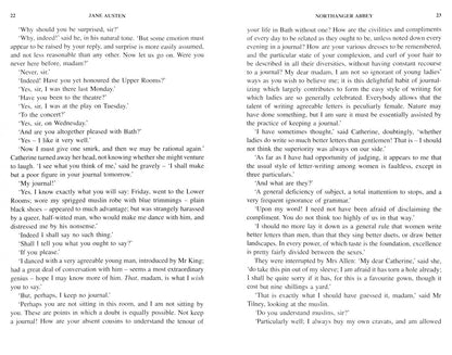 Jane Austen: Northanger Abbey