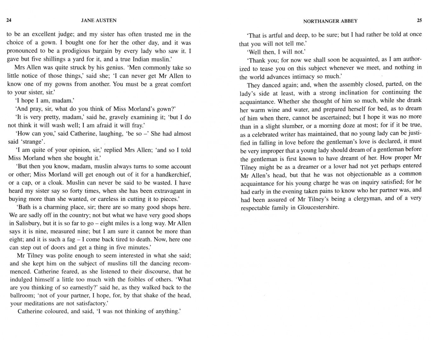 Jane Austen: Northanger Abbey