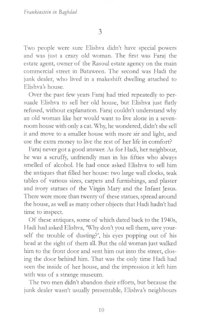 Ahmed Saadawi: Frankenstein in Baghdad