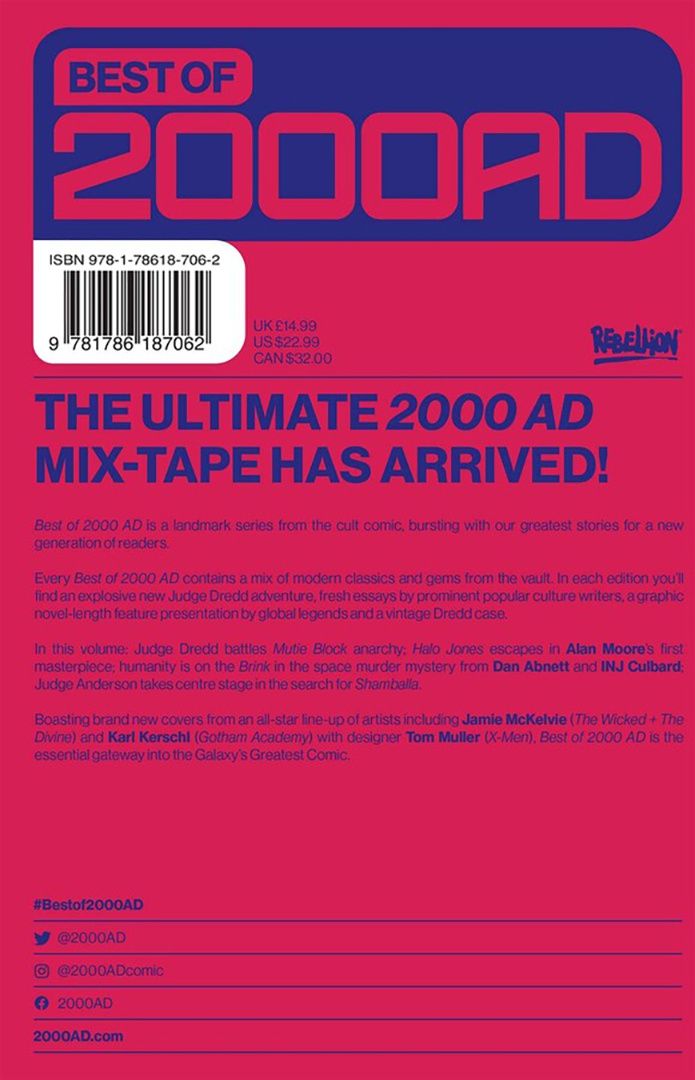 John Wagner: Best of 2000 AD. Volume 1. The Essential Gateway to the Galaxy's Greatest Comic