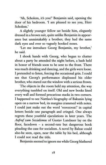 Jay Parini: Benjamin's Crossing
