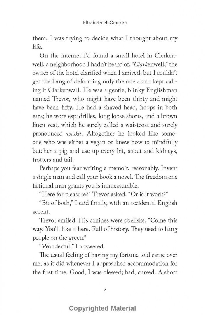 Elizabeth McCracken: The Hero of this Book