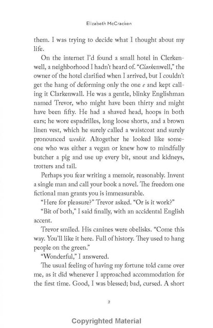 Elizabeth McCracken: The Hero of this Book
