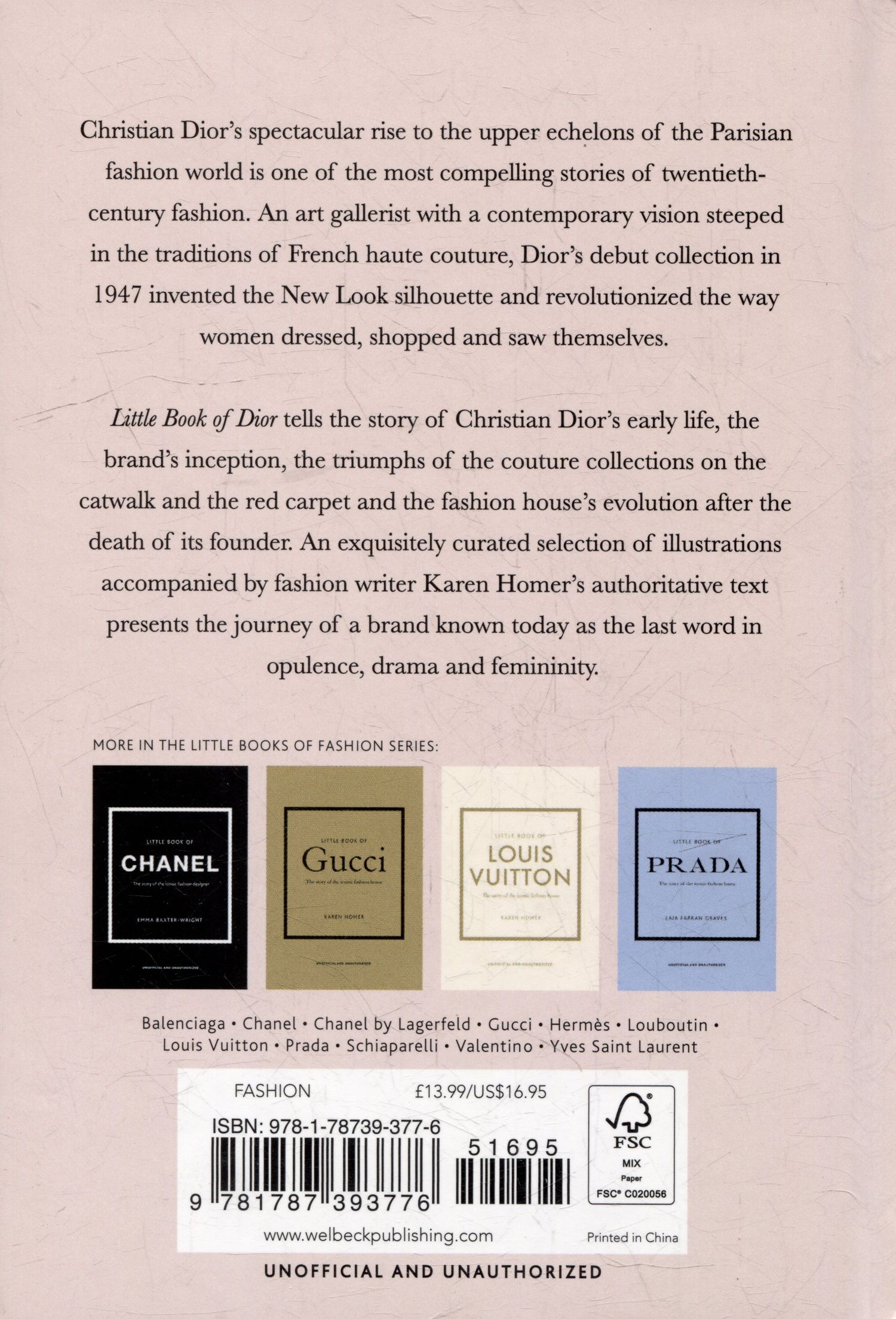 Karen Homer: The Little Book of Dior: The Story of the Iconic Fashion House