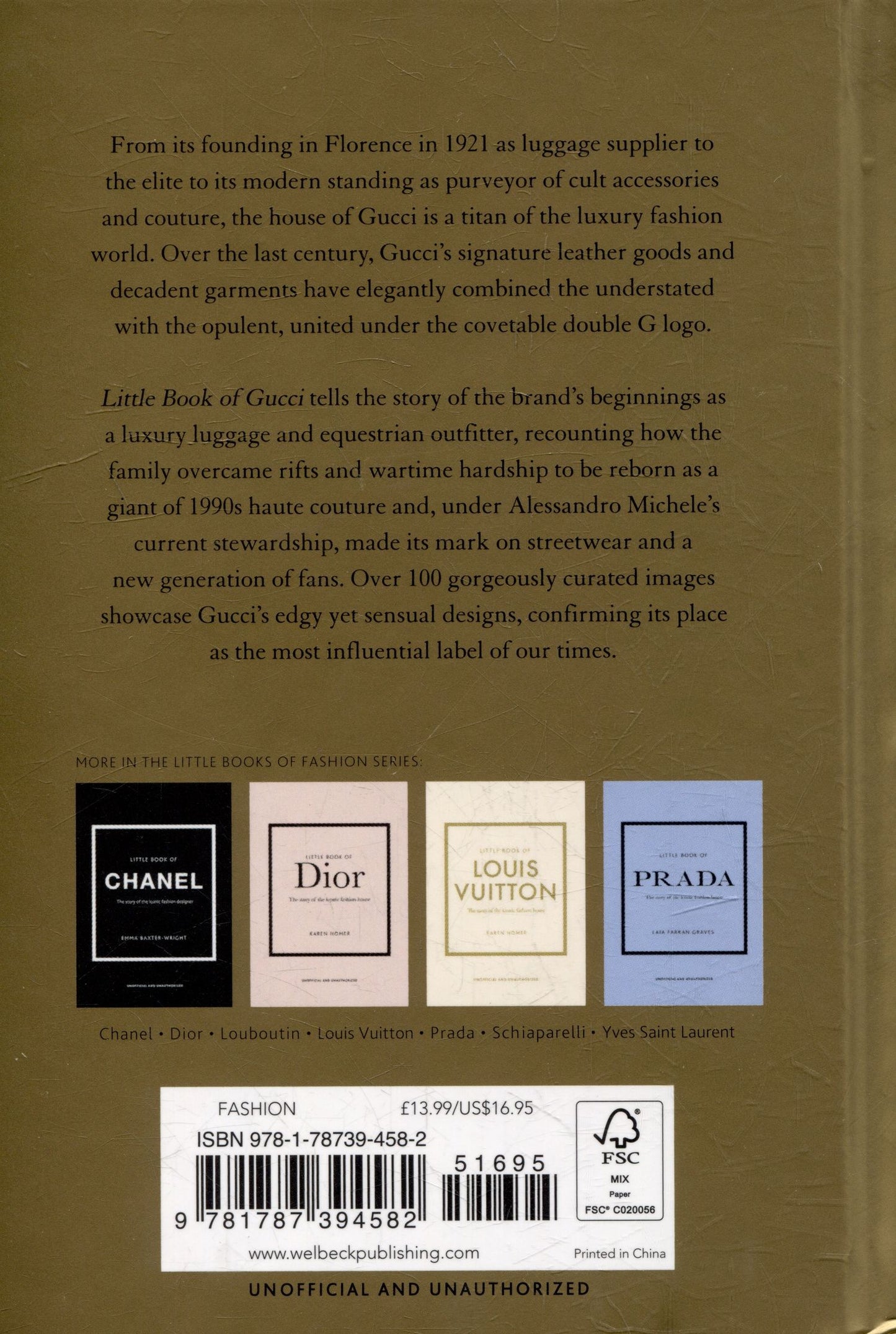 Karen Homer: The Little Book of Gucci: The Story of the Iconic Fashion House