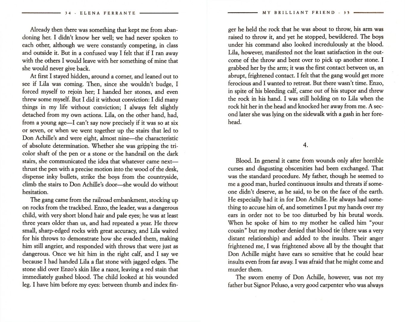 Elena Ferrante: My Brilliant Friend