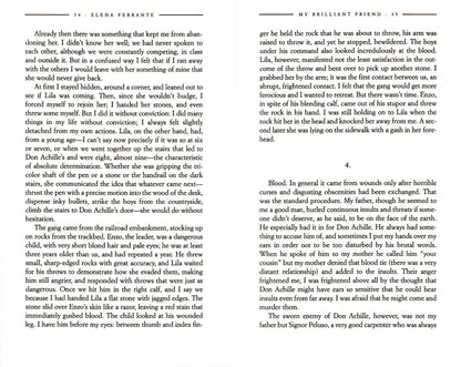Elena Ferrante: My Brilliant Friend