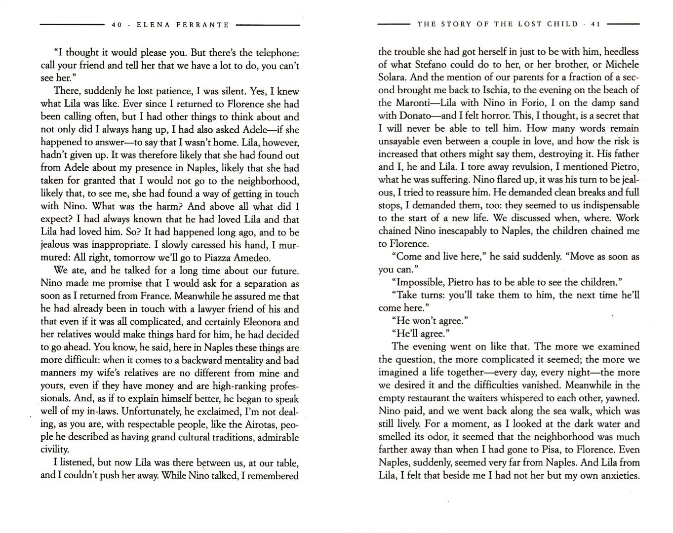 Elena Ferrante: The Story of the Lost Child