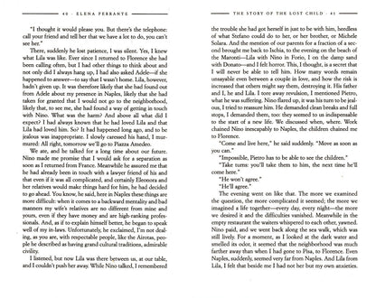 Elena Ferrante: The Story of the Lost Child