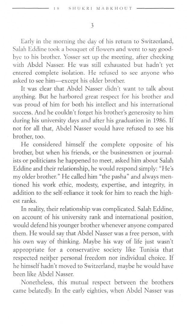 Shukri Mabkhout: The Italian