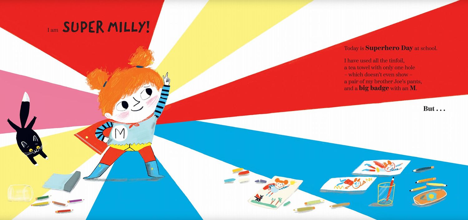 Stephanie Clarkson: Super Milly and the Super School Day