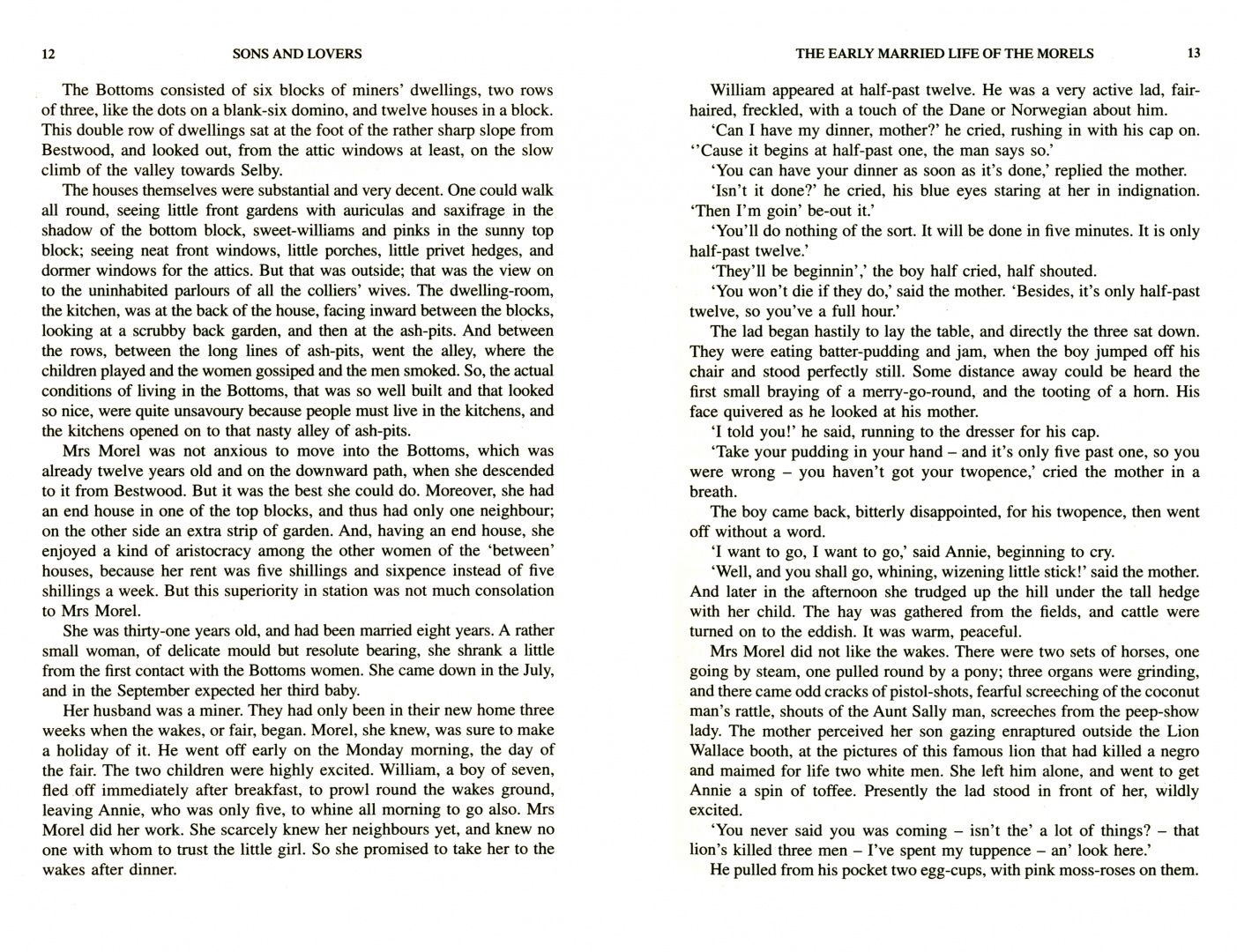 David Lawrence: Sons and Lovers