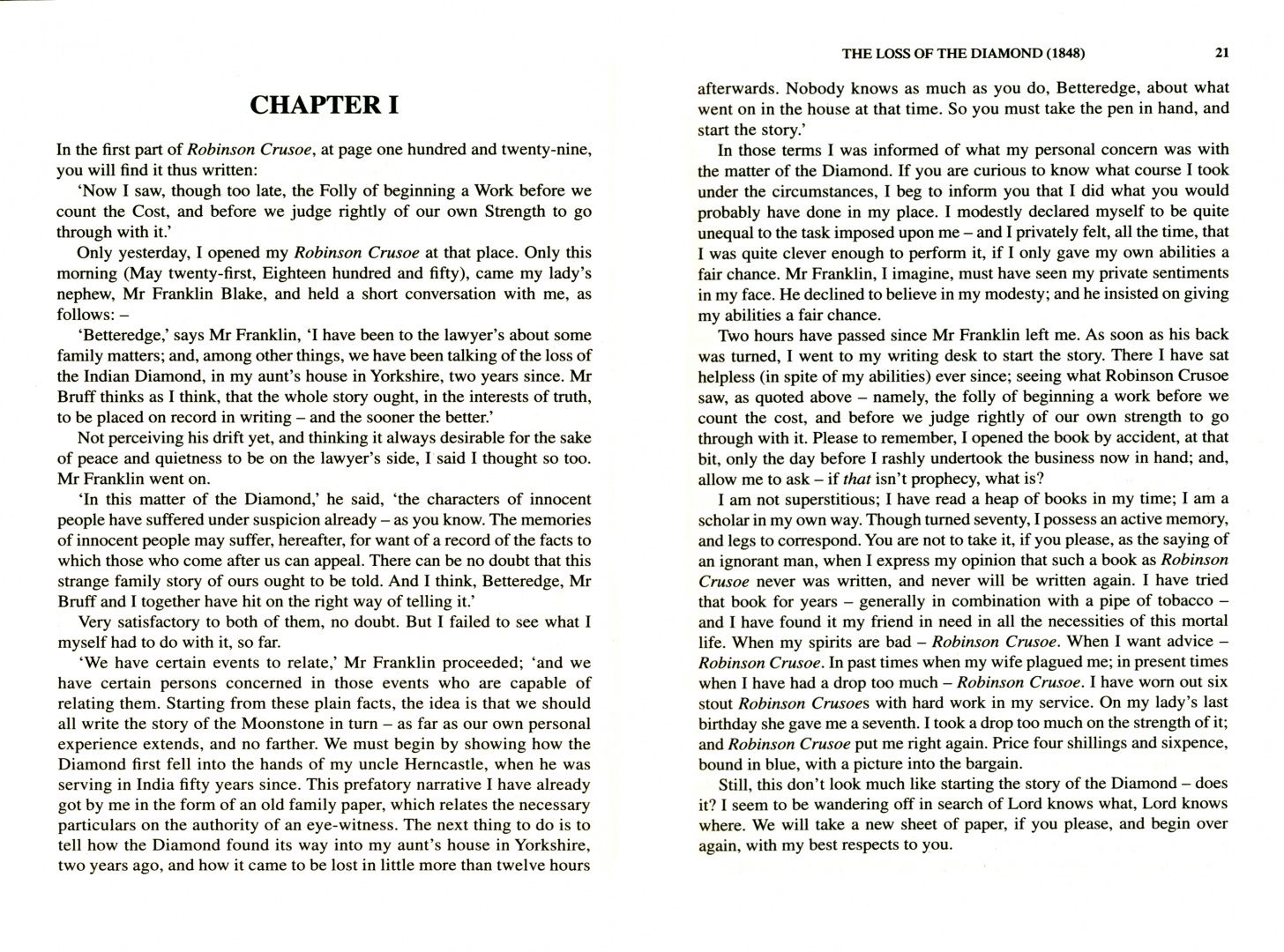 Wilkie Collins: The Moonstone