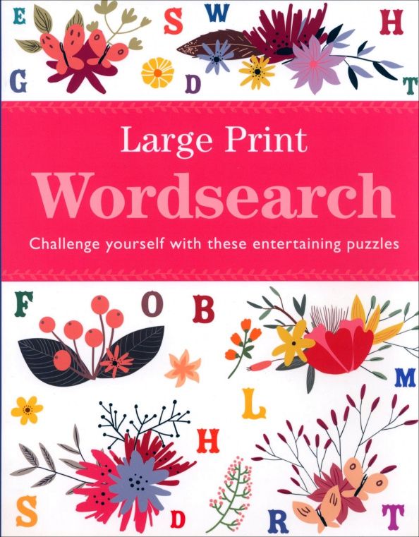 Eric Saunders: Large Print Wordsearch. Challenge Yourself with These Entertaining Puzzles