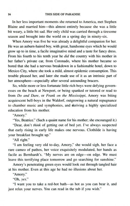 Francis Fitzgerald: This Side of Paradise