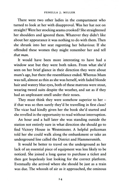 Fenella Miller: The Girls in Blue