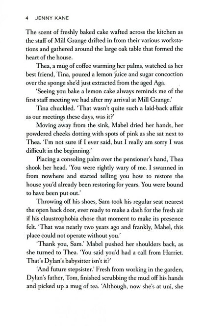 Jenny Kane: Winter Fires at Mill Grange