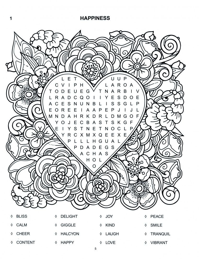 Eric Saunders: Beautiful Wordsearch. Colour in the Delightful Images While You Solve the Puzzles