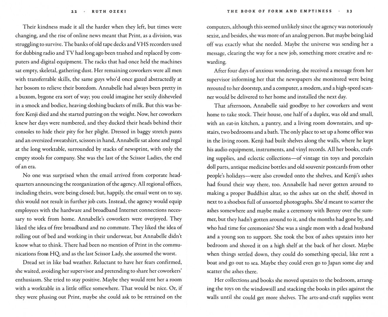 Ruth Ozeki: The Book of Form and Emptiness