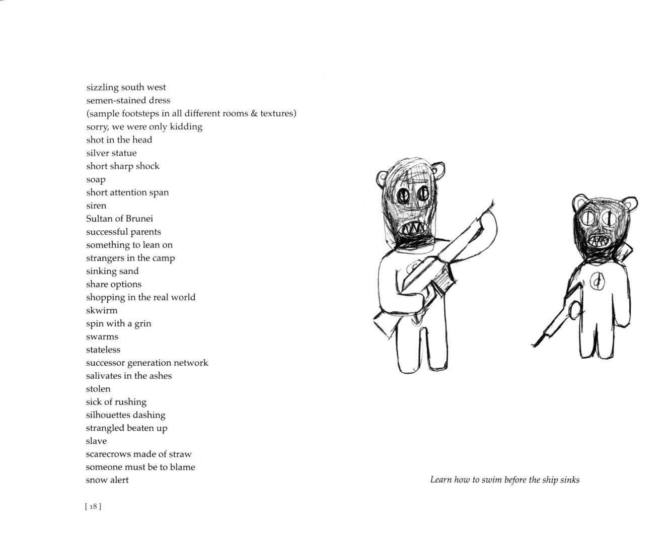 Stanley Donwood: Fear Stalks the Land! A Commonplace Book