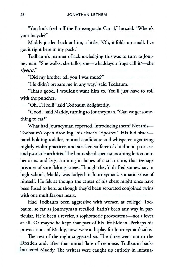 Jonathan Lethem: The Arrest