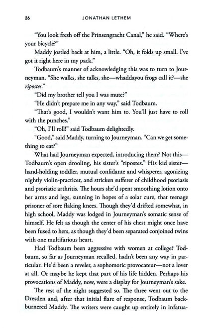 Jonathan Lethem: The Arrest