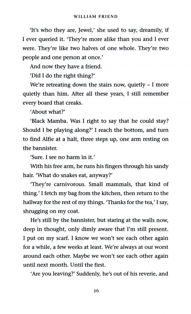William Friend: Black Mamba