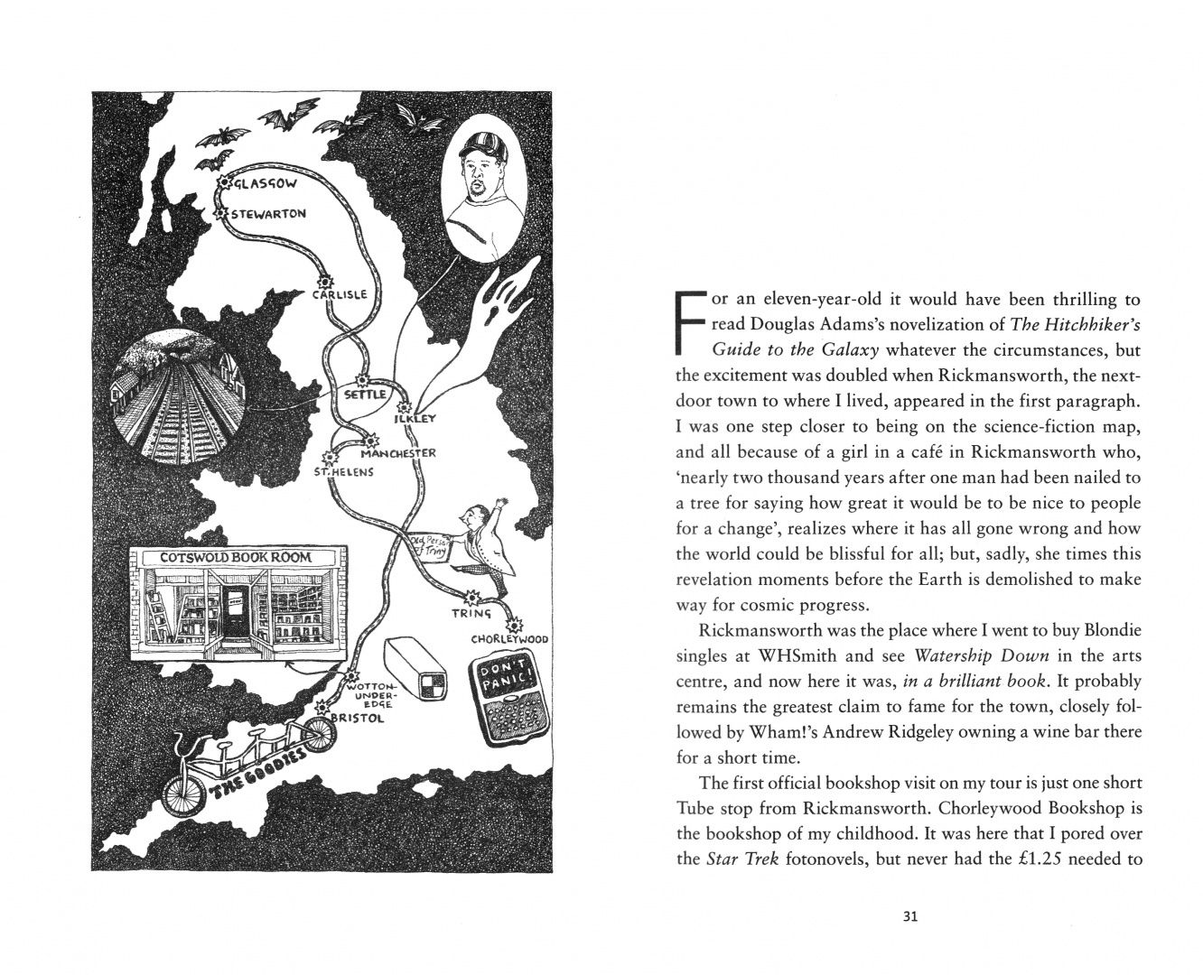 Robin Ince: Bibliomaniac. An Obsessive's Tour of the Bookshops of Britain