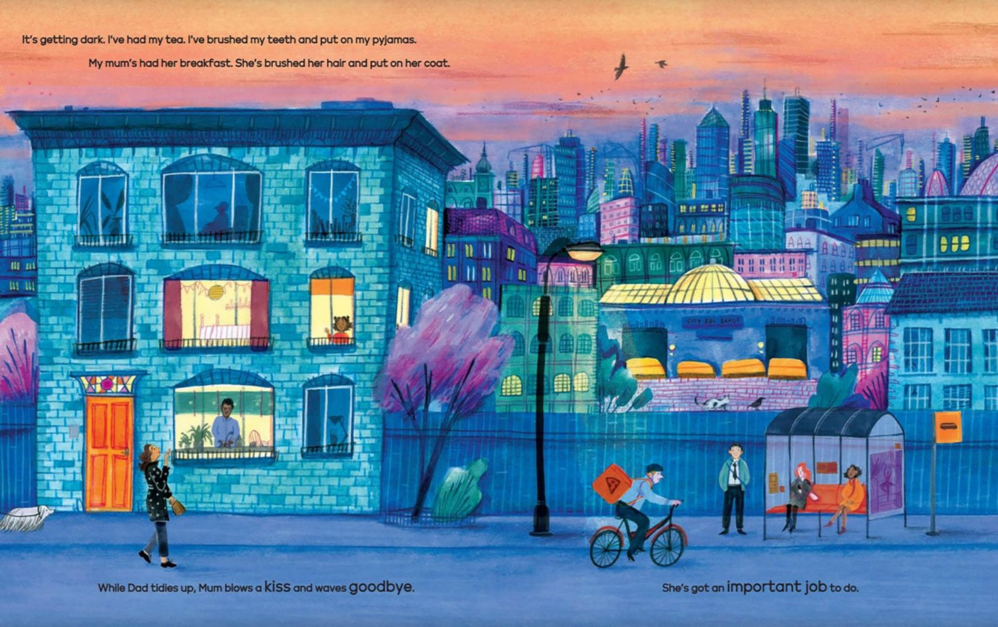 Polly Faber: All Through the Night. People Who Work While We Sleep