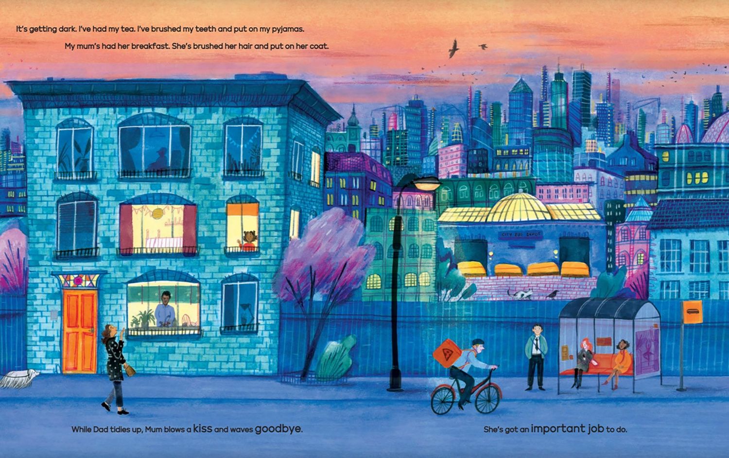 Polly Faber: All Through the Night. People Who Work While We Sleep