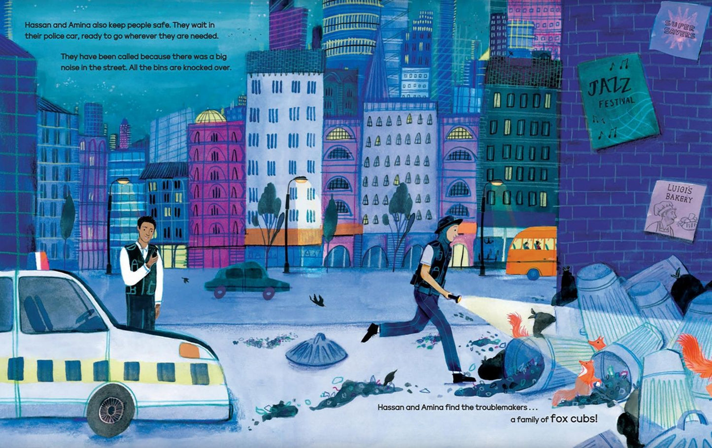 Polly Faber: All Through the Night. People Who Work While We Sleep