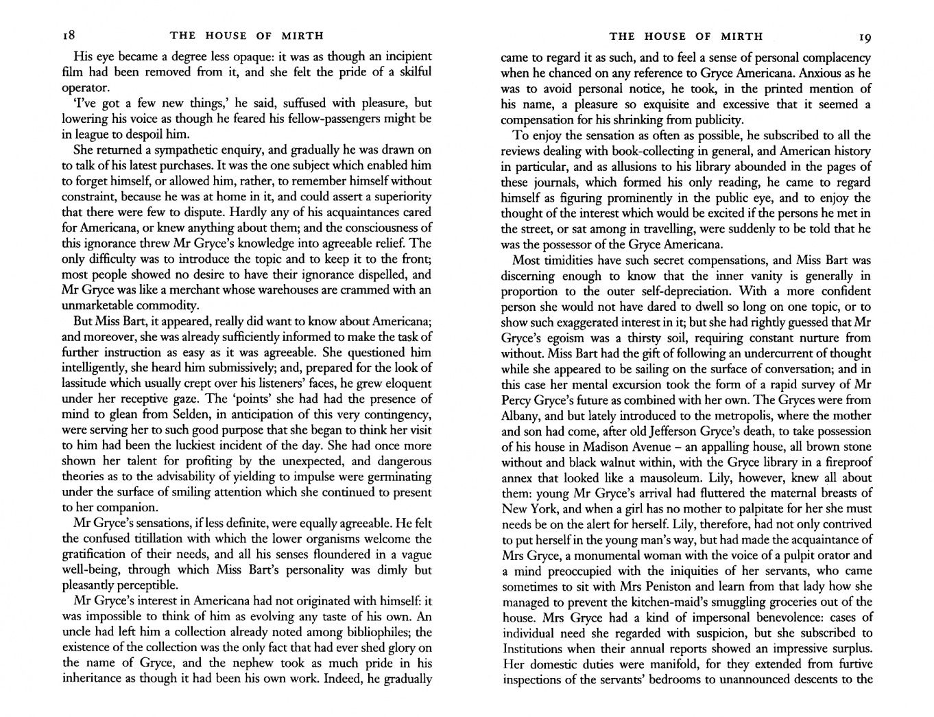 Edith Wharton: The House of Mirth