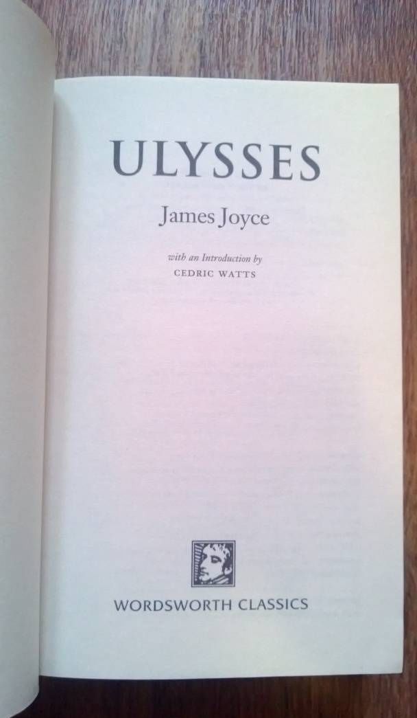 Джойс Джеймс: Ulysses