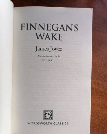 Джойс Джеймс: Finnegans Wake