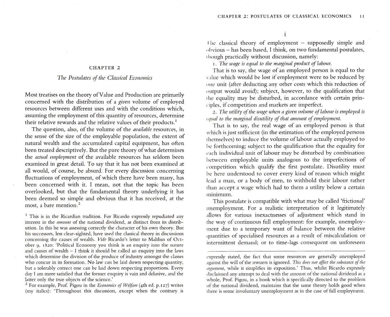 John Keynes: The General Theory of Employment, Interest and Money