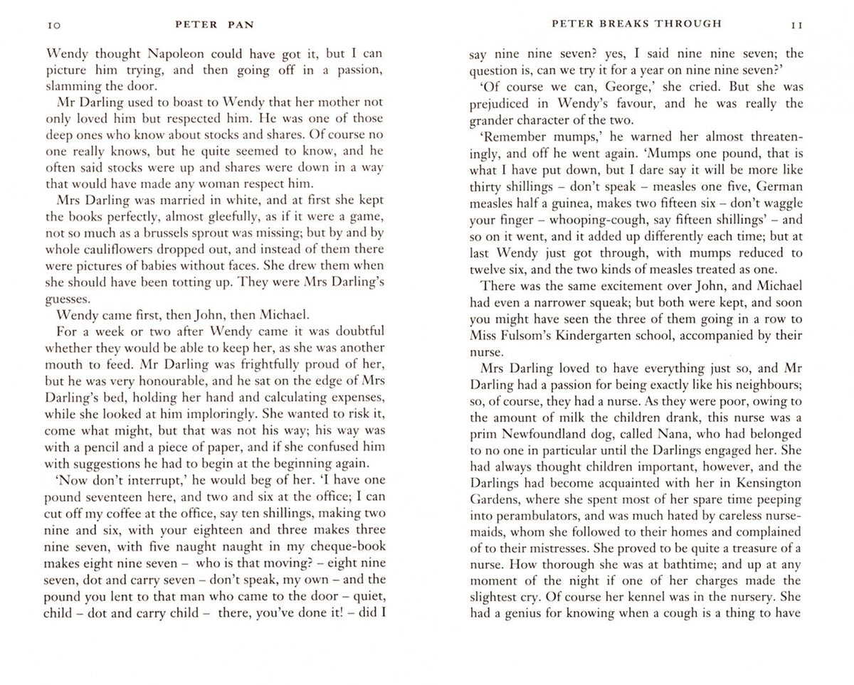 James Barrie: Peter Pan. Peter Pan in Kensington Gardens