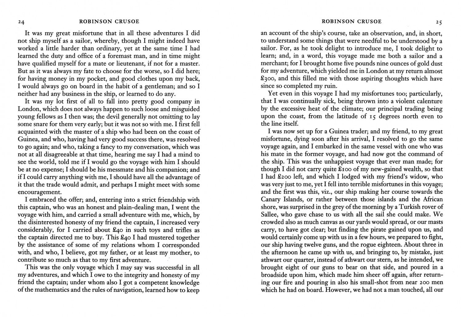 Daniel Defoe: Robinson Crusoe