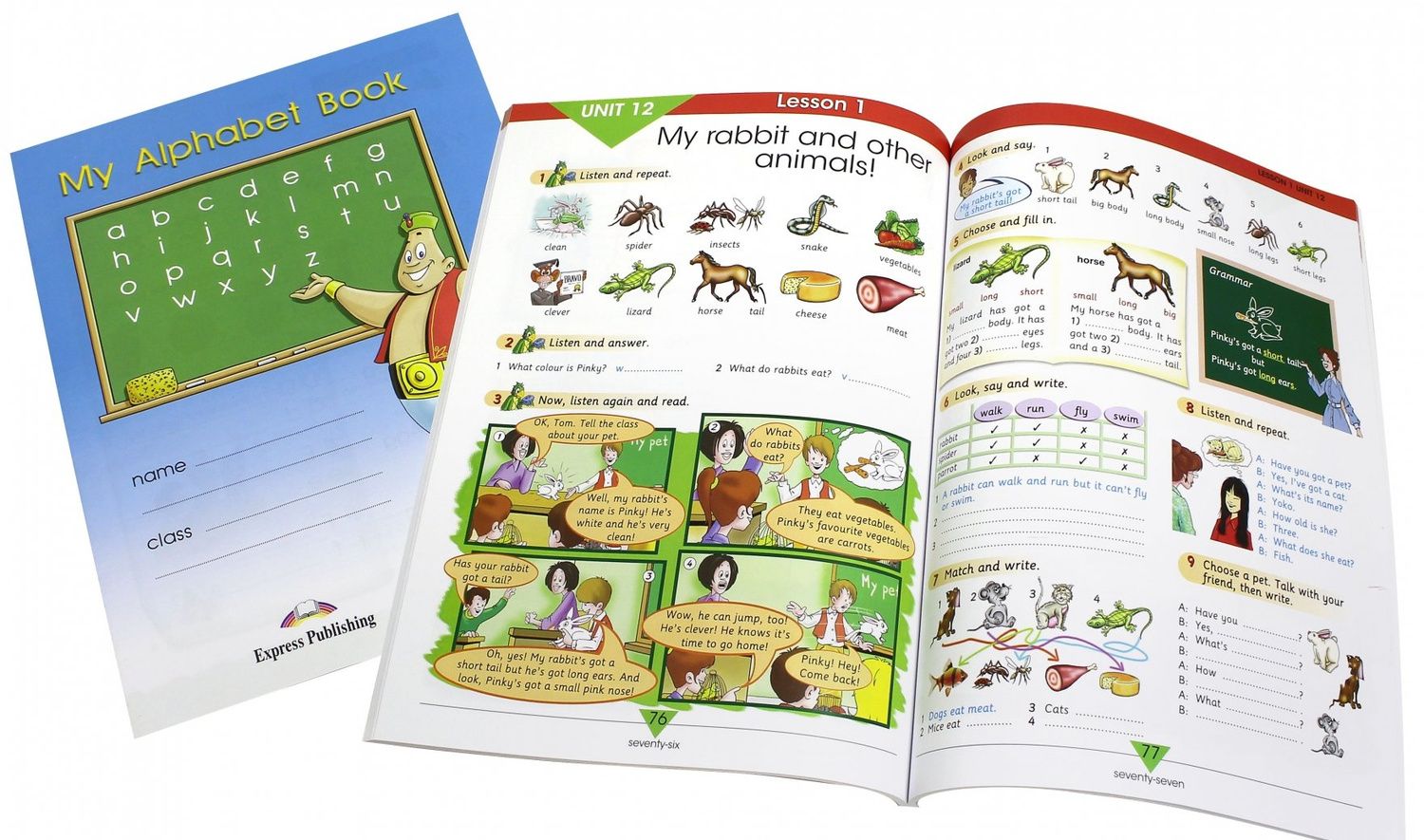 Elizabeth Gray: Welcome. Level 1. Pupil's Book with My Alphabet Book