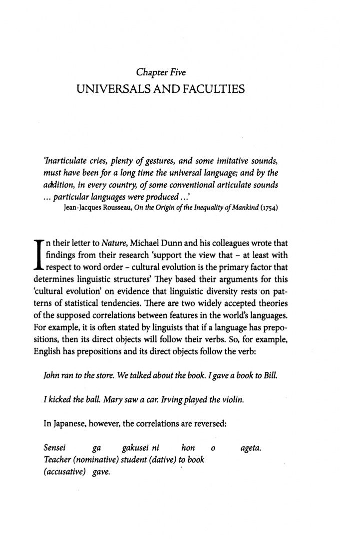 Daniel Everett: Language. The Cultural Tool