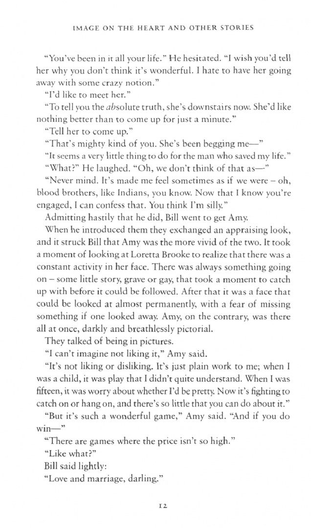 Francis Fitzgerald: Image on the Heart and Other Stories