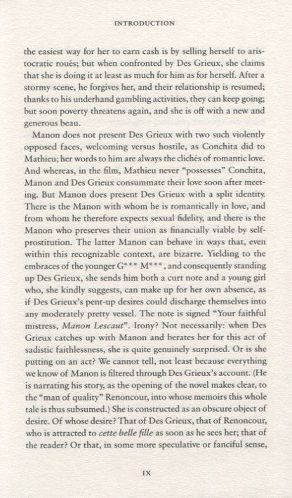 Manon Lescaut: Antoine Franсois Prevost
