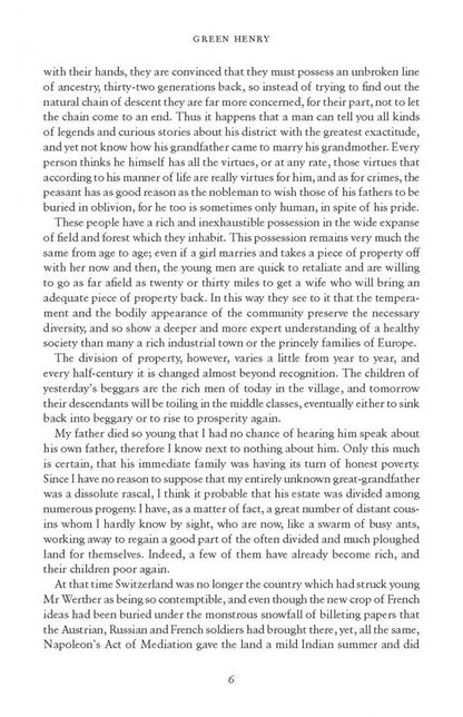 Gottfried Keller: Green Henry