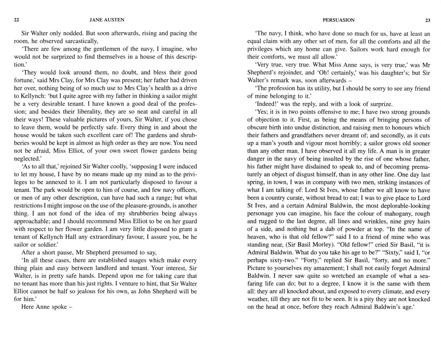 Jane Austen: Persuasion