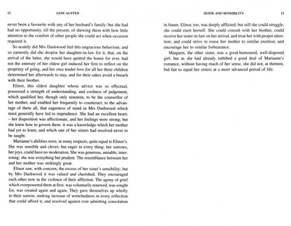 Jane Austen: Sense and Sensibility