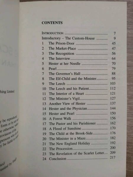 Nathaniel Hawthorne: The Scarlet Letter