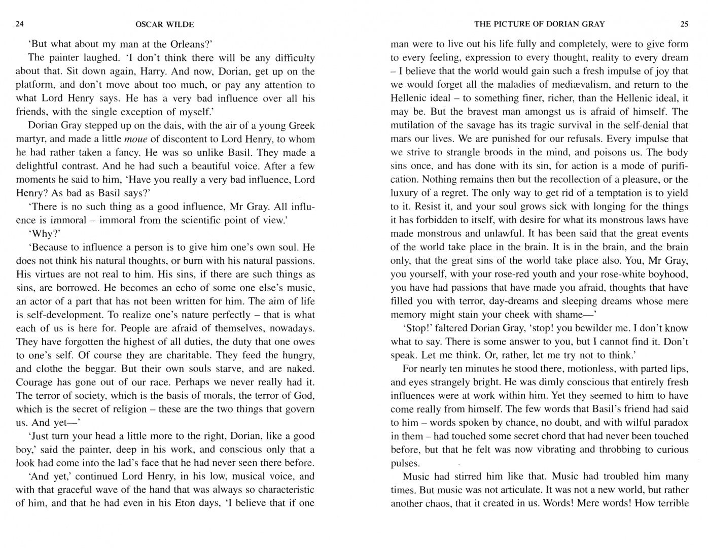 Oscar Wilde: The Picture of Dorian Gray