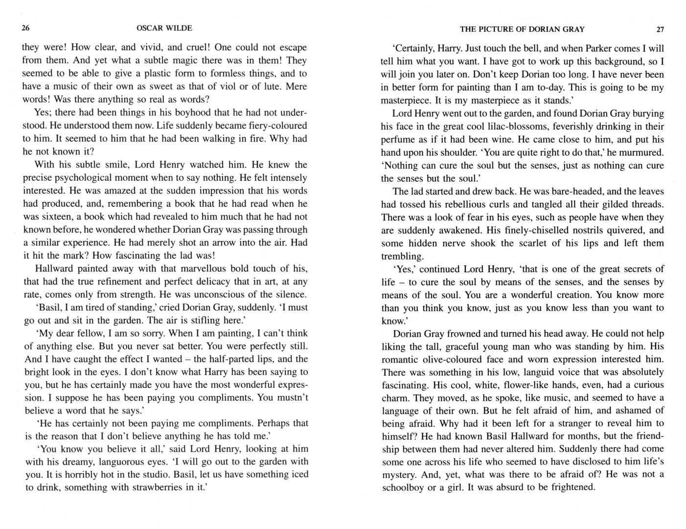 Oscar Wilde: The Picture of Dorian Gray