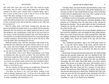 Oscar Wilde: The Picture of Dorian Gray